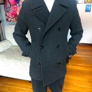 Mens Pea coat